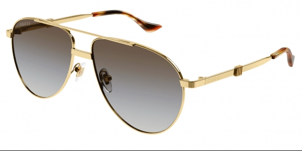 GUCCI GG1440S GOLD-GOLD-BROWN