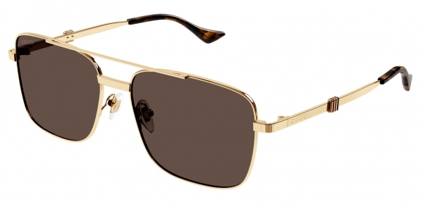 GUCCI GG1441S GOLD-GOLD-BROWN