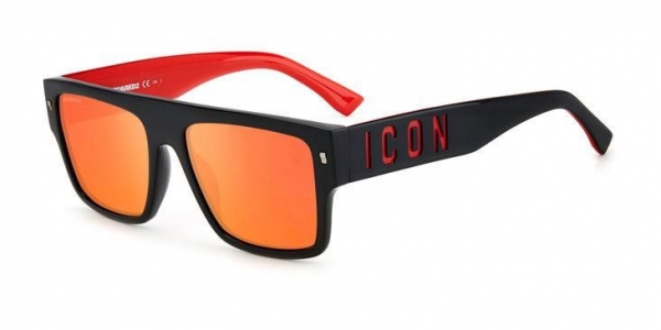 DSQUARED ICON 0003/S BLACK RED