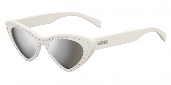 white moschino glasses