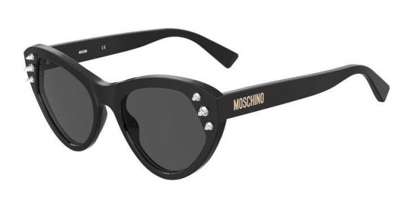 MOSCHINO MOS108/S 807 (IR) BLACK
