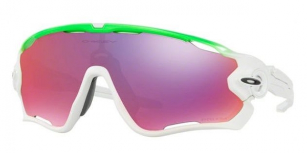 green and white oakley sunglasses