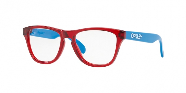 OAKLEY RX FROGSKINS XS TRANSLUCENT RED