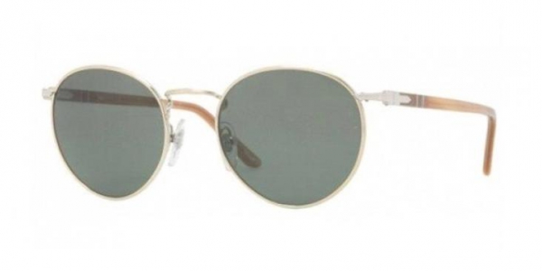 PERSOL PO2388S SHINY GOLD CRYSTAL GREEN