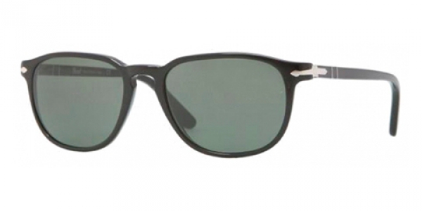 PERSOL PO3019S BLACK CRYSTAL GREEN