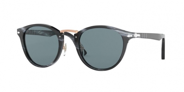PERSOL PO3108S TYPEWRITER EDITION HORN BLACK