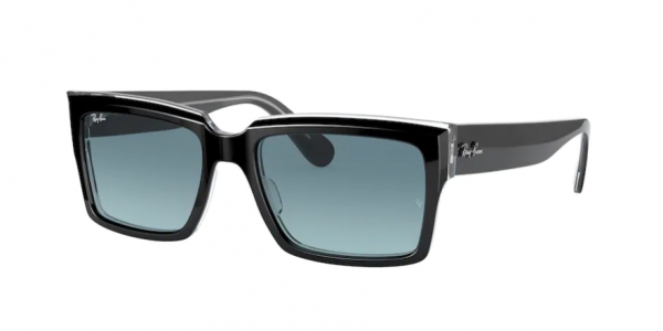 RAY-BAN RB2191 INVERNESS BLACK ON TRANSPARENT