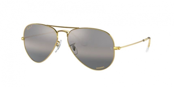 RAY-BAN RB3025 AVIATOR LARGE METAL LEGEND GOLD
