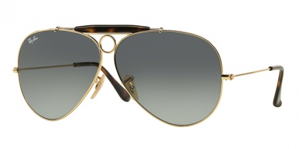 RAY-BAN RB3138 SHOOTER GOLD