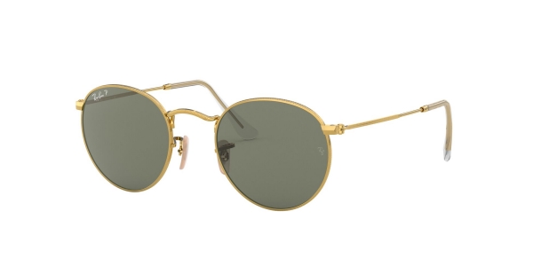 RAY-BAN Round Metal RB3447 001/58 GOLD