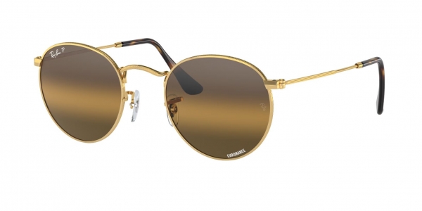 RAY-BAN Round Metal RB3447 001/G5 ORO