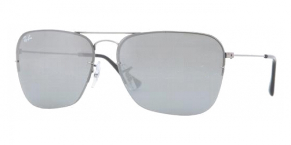 RAY-BAN RB3461 FLIP OUT COLLECTION-3 SET OF LENSES GUNMETAL GRAY SILVER MIRROR