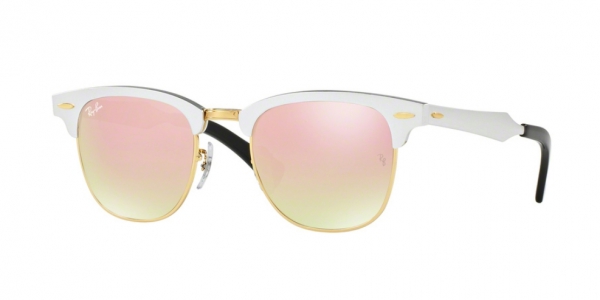 RAY-BAN RB3507 CLUBMASTER ALLUMINIUM BRUSCHED SILVER