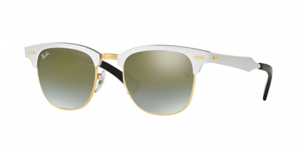 RAY-BAN RB3507 CLUBMASTER ALLUMINIUM BRUSHED SILVER