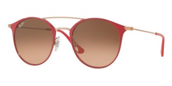 RAY-BAN RB3546 COPPER ON TOP RED