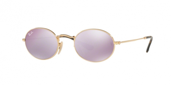 RAY-BAN RB3547N OVAL GOLD