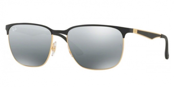 RAY-BAN RB3569 GOLD TOP BLACK