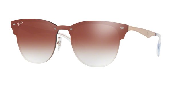 RAY-BAN BLAZE CLUBMASTER RB3576N BRUSHED COPPER