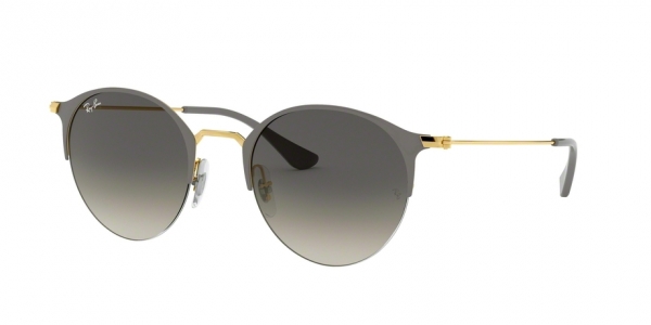 RAY-BAN RB3578 GOLD TOP ON GREY