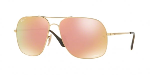 RAY-BAN RB3587CH GOLD