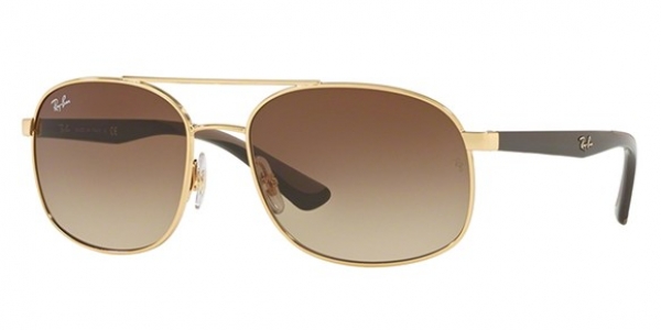 RAY-BAN RB3593 GOLD