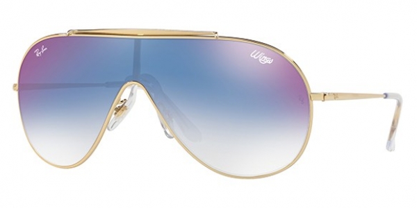 RAY-BAN WINGS RB3597 GOLD