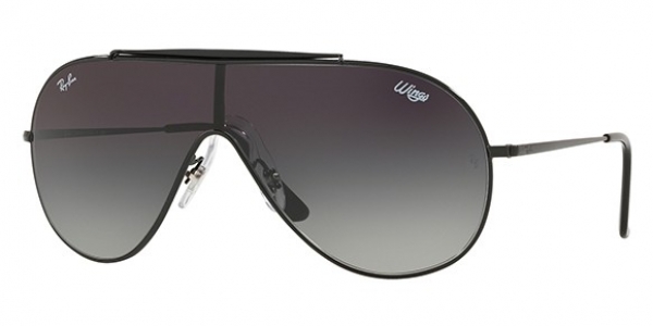 RAY-BAN WINGS RB3597 BLACK