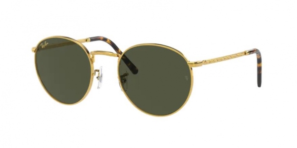 RAY-BAN New Round RB3637 919631 LEGEND GOLD