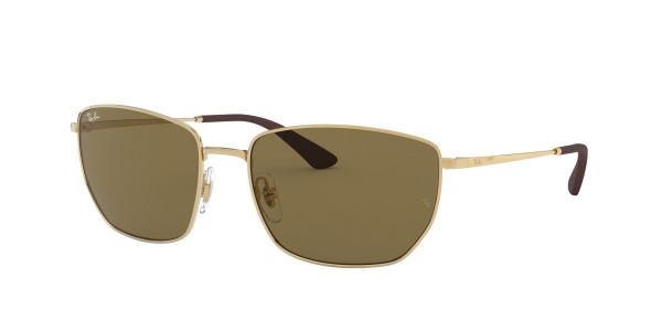 RAY-BAN RB3653 GOLD