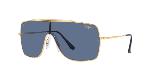 RAY-BAN RB3697 WINGS II LEGEND GOLD