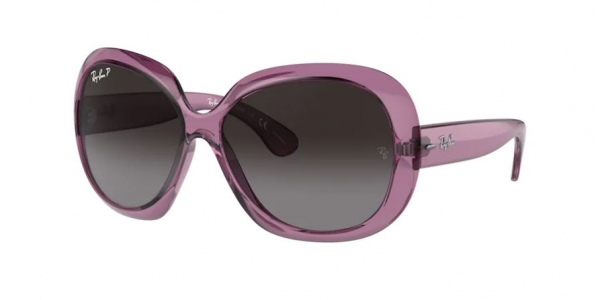 RAY-BAN RB4098 JACKIE OHH II TRANSPARENT VIOLET