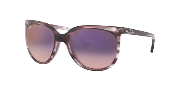 RAY-BAN RB4126 CATS 1000 STRIPPED BORDEAUX HAVANA