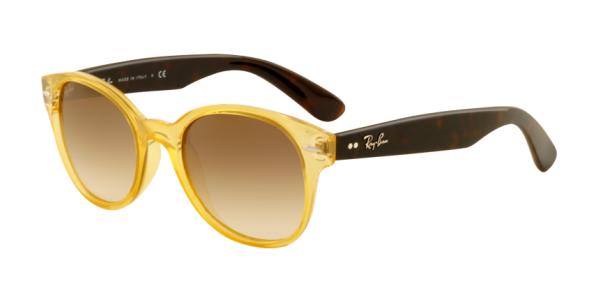 RAY-BAN RB4141 OPAL YELLOW CRYSTAL BROWN GRADIENT