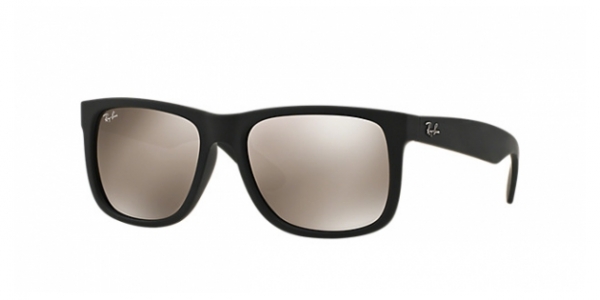 RAY-BAN Justin RB4165 622/5A RUBBER BLACK