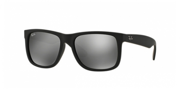 RAY-BAN Justin RB4165 622/6G RUBBER BLACK