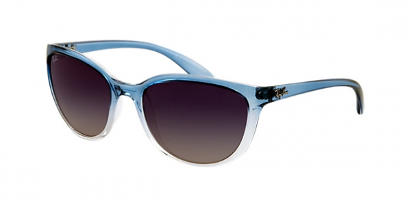 RAY-BAN RB4167 EMMA BLUE ON TRASPARENT BLUE GRADIENT