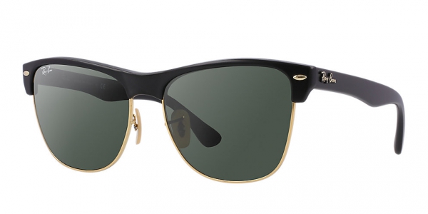RAY-BAN Clubmaster Oversized RB4175 877 DEMI SHINY BLACK CRYSTAL GREEN