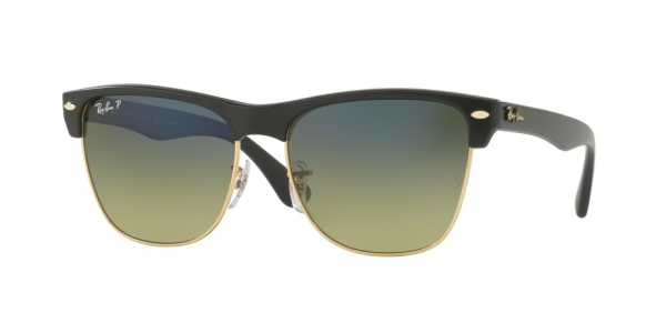 RAY-BAN RB4175 CLUBMASTER OVERSIZED DEMIGLOSS BLACK