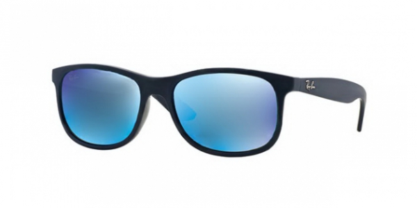 RAY-BAN Andy RB4202 615355 SHINY BLUE ON MATTE TOP