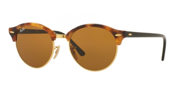 RAY-BAN Clubround RB4246 1160 SPOTTED BROWN HAVANA