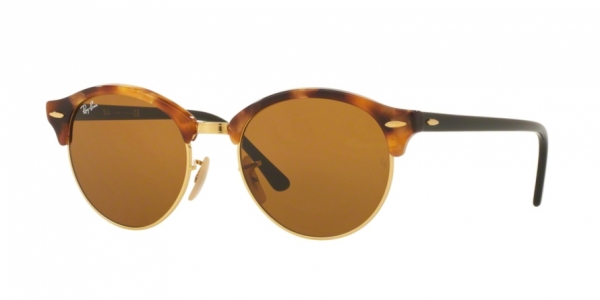 RAY-BAN RB4246 CLUBROUND HAVANA SPOTTED BROWN