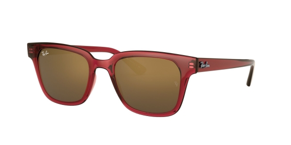 RAY-BAN RB4323 TRASPARENT RED