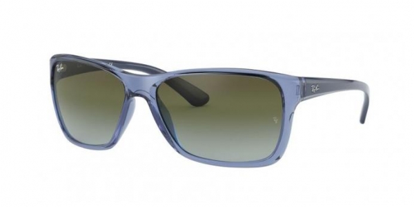 RAY-BAN RB4331 TRANSPARENT BLUE