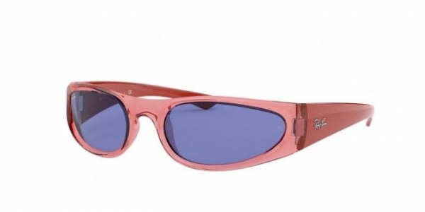 RAY-BAN RB4332 TRANSPARENT LIGHT RED