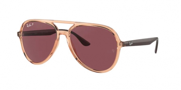 RAY-BAN RB4376 TRANSPARENT BROWN