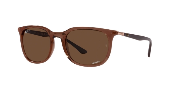 RAY-BAN RB4386 TRANSPARENT BROWN