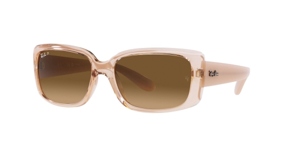 RAY-BAN RB4389 TRANSPARENT BROWN