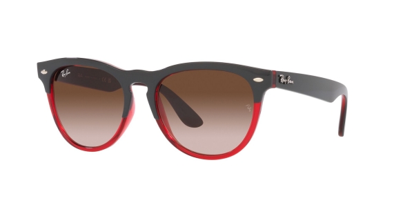 RAY-BAN RB4471 IRIS GREY ON TRANSPARENT RED