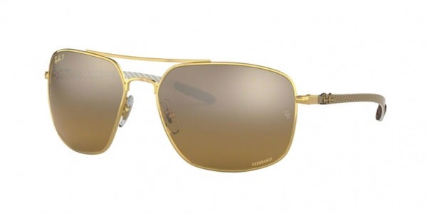 RAY-BAN RB8322CH GOLD