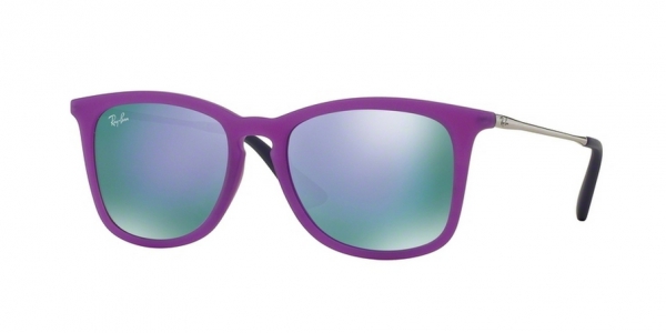RAY-BAN JUNIOR RJ9063S VIOLET FLUO TRASP RUBBER